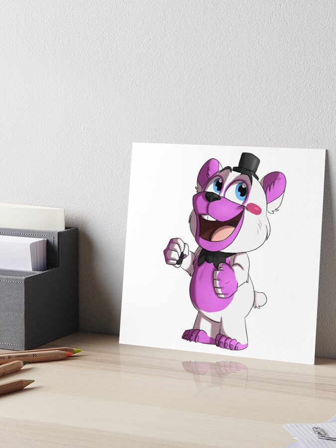 Zizzy Piggy Five Night At Freddy's *HIGH QUALITY* Art Board Print for Sale  by Alex3214