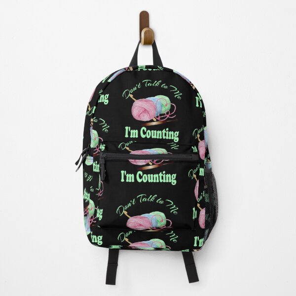 Item preview, Don't Talk to Me I'm Counting Design green designed and sold by Paula Helit.