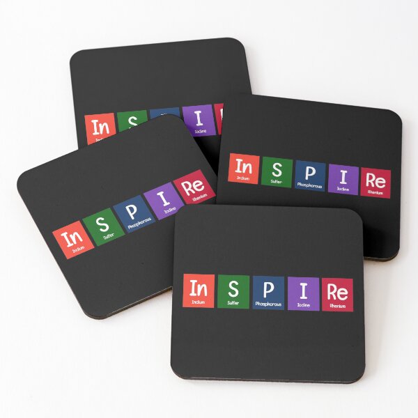 Item preview, Inspire Chemistry Periodic Table Science Lover designed and sold by WarmlyGreetings.
