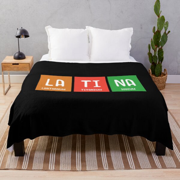 Item preview, Latina Power Chemistry Periodic Table Science Funny  designed and sold by WarmlyGreetings.