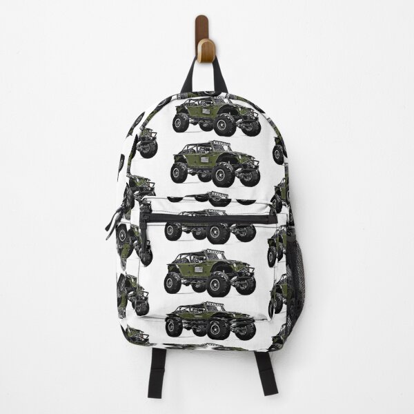 Item preview, Wrangler Truck Cartoon designed and sold by Auto-Prints.