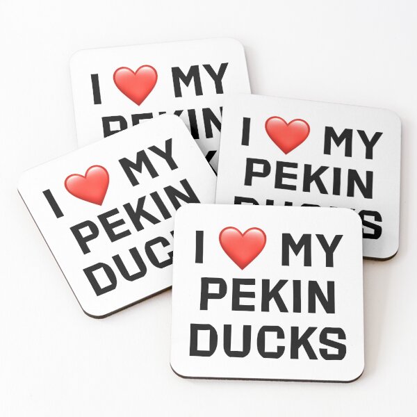 Item preview, I love my pekin ducks designed and sold by Yviemakes.