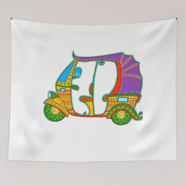 Item preview, indian auto rickshaw- indian taxi... designed and sold by jaivikartist.