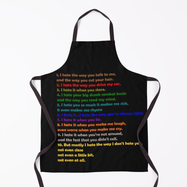 Item preview, 10 Things I Hate About You designed and sold by The Merch.