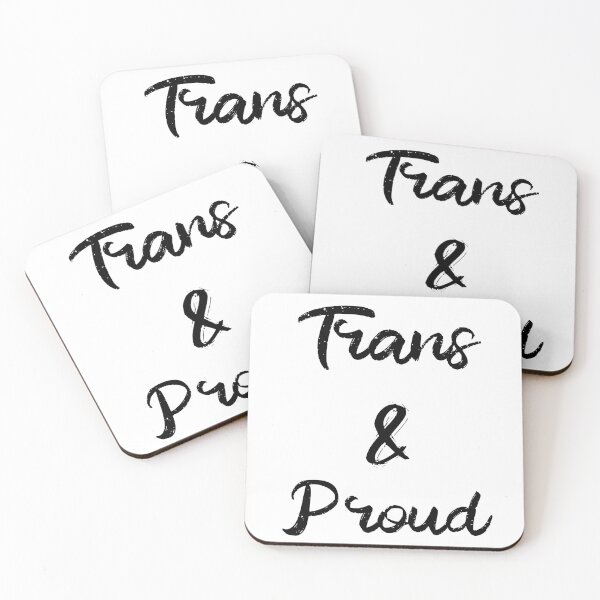 Item preview, Trans and Proud designed and sold by LovenLaughter.