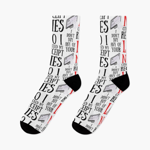 Item preview,  No I Checked My Receipt I Didn't Buy Any Of Your Lies designed and sold by Vibing-Right.