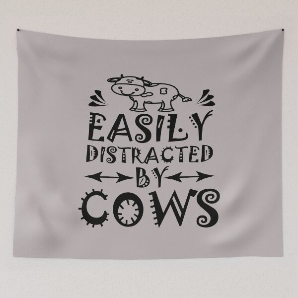 Item preview, Easily Distracted by Cows Shirt designed and sold by BoxHM.