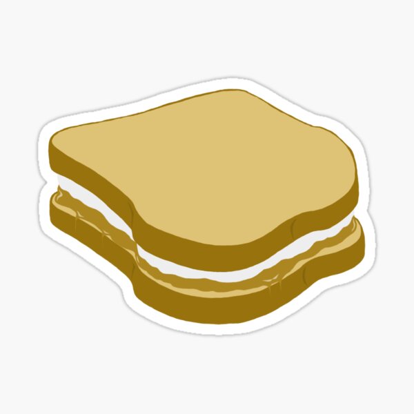 Item preview, Fluffernutter Sandwich designed and sold by flannmoriath.