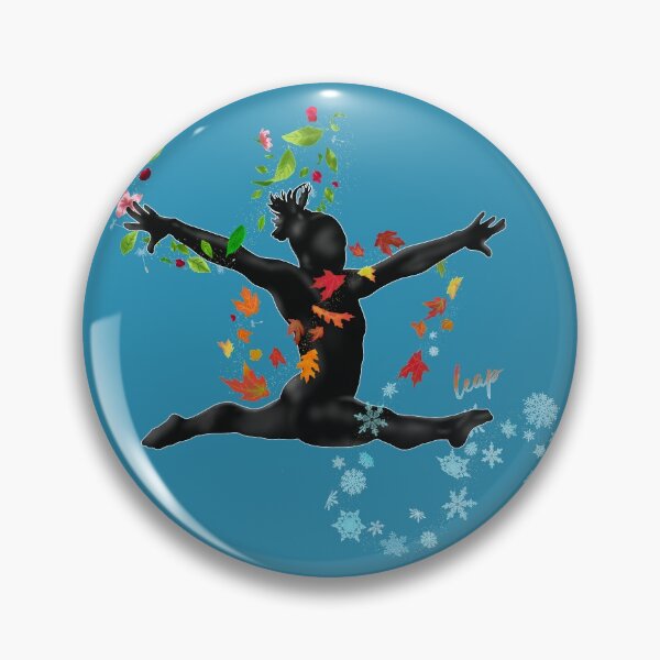 Item preview, Leap Gymnastics Four Seasons | Women Girls Teens Kids Workout Gear & Gifts designed and sold by KirstyNadineArt.