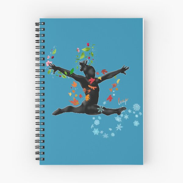 Item preview, Leap Gymnastics Four Seasons | Women Girls Teens Kids Workout Gear & Gifts designed and sold by KirstyNadineArt.