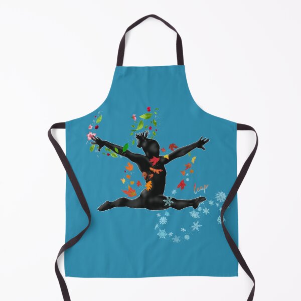 Item preview, Leap Gymnastics Four Seasons | Women Girls Teens Kids Workout Gear & Gifts designed and sold by KirstyNadineArt.