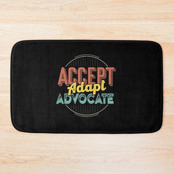 Item preview, Accept Adapt Advocate red yellow advocate designed and sold by Schallerer.
