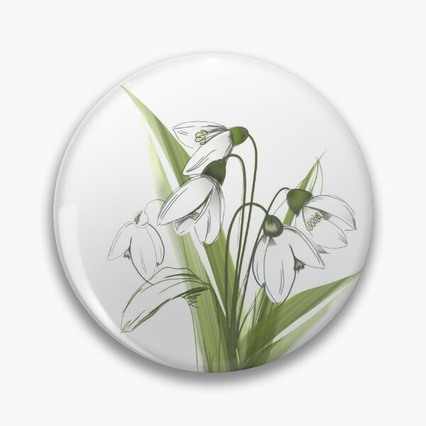 Item preview, Snowdrop- Winter flower designed and sold by Mirela Doneva.