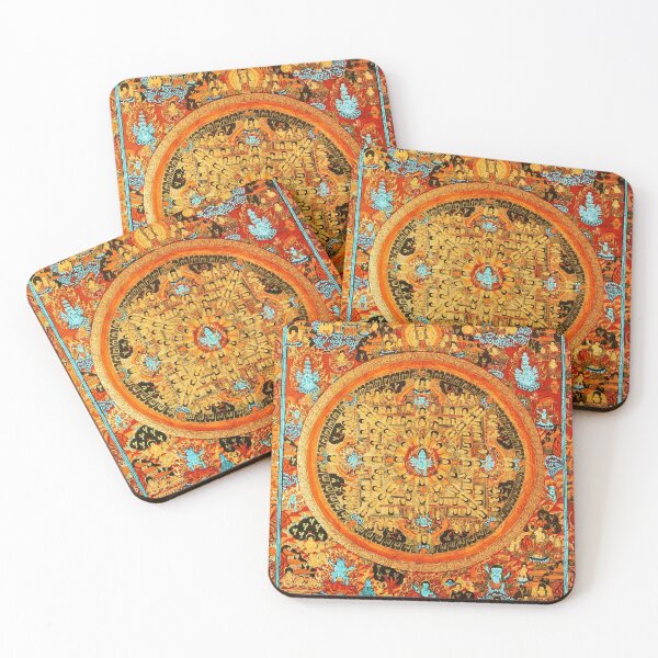 Item preview, Buddhist Mandala Ashta Bhairava Thangka 45 designed and sold by GuyBlank.
