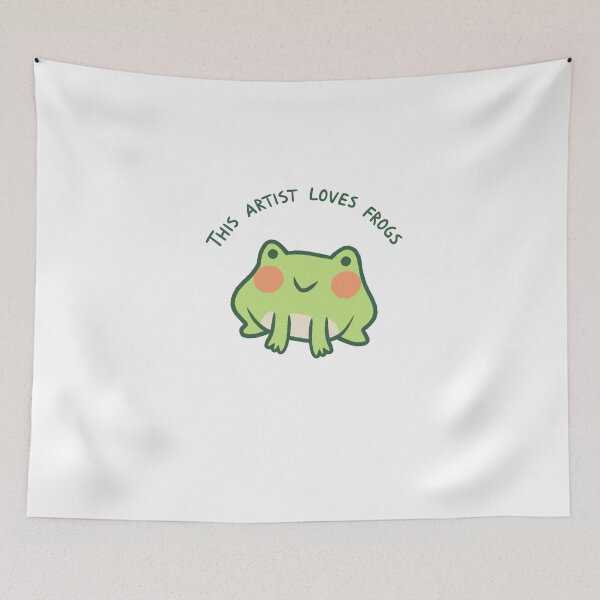 Item preview, This artist loves frogs designed and sold by Ellendotcom.