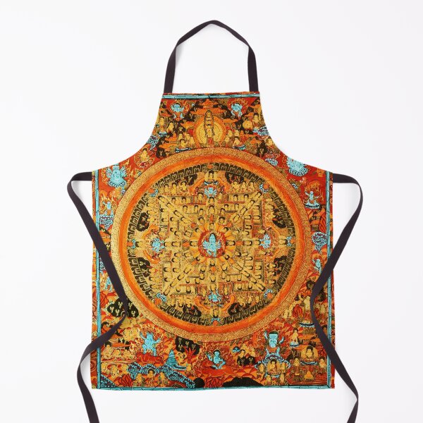 Item preview, Buddhist Mandala Ashta Bhairava Thangka 45 designed and sold by GuyBlank.