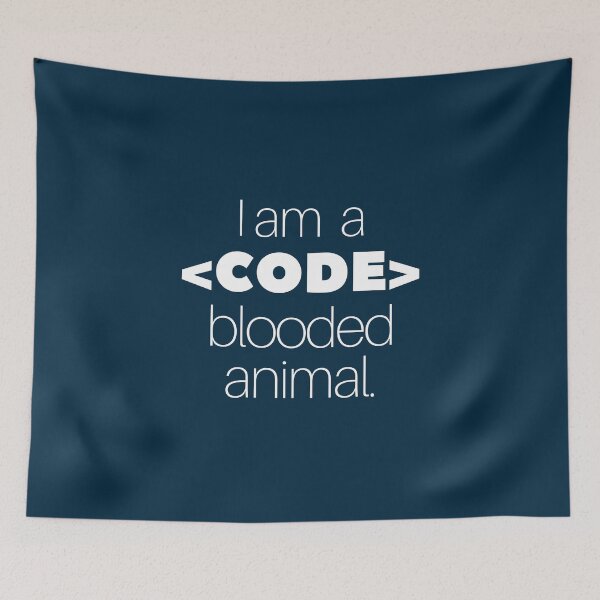 Item preview, I'm a code blooded animal coding designed and sold by Humor Nation.
