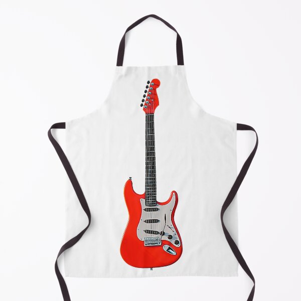 Item preview, Red Green Electric Guitar Teal designed and sold by PeterADesign.