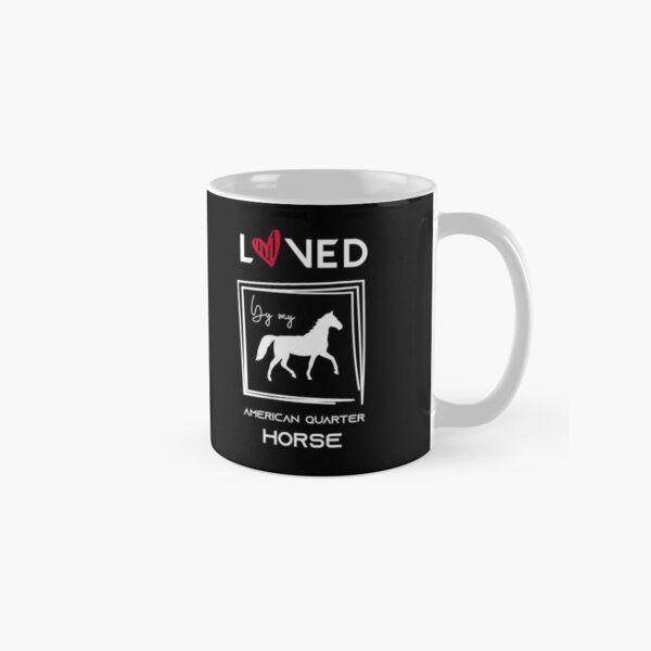 Aperçu de l'œuvre Aimé par mon cheval américain du quartier créée et vendue par Brother's Clothing.