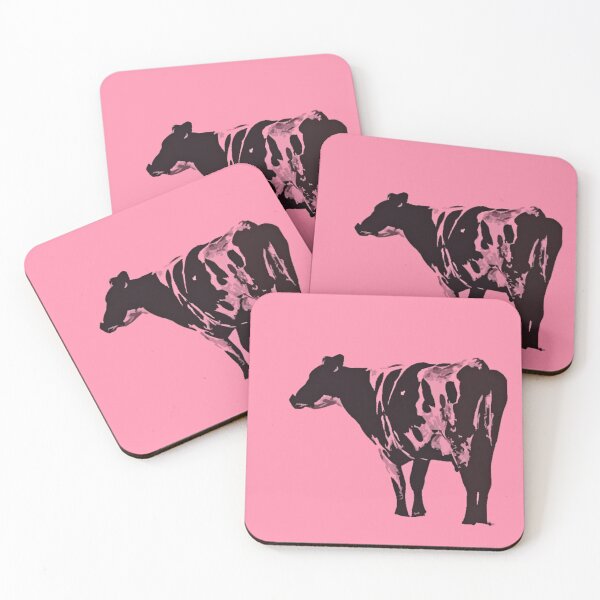Aperçu de l'œuvre Vache rose créée et vendue par Liz Lane.