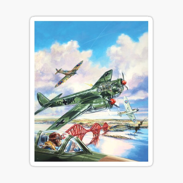 WW2 Raid on the Forth Sticker