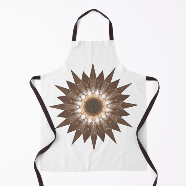 Item preview, Abstract Brown Wood Texture Mandala designed and sold by OneLook.