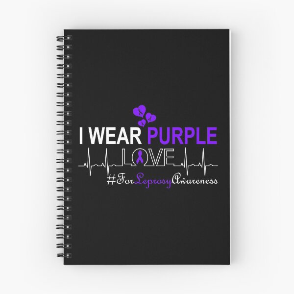 Item preview, I Wear Purple For Leprosy Awareness World Leprosy Day designed and sold by Shariss.