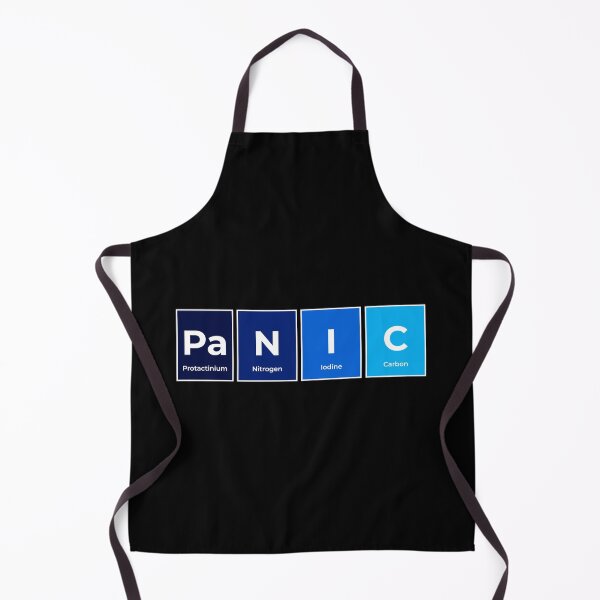 Item preview, Panic Funny Chemistry Periodic Table Science Pun designed and sold by WarmlyGreetings.