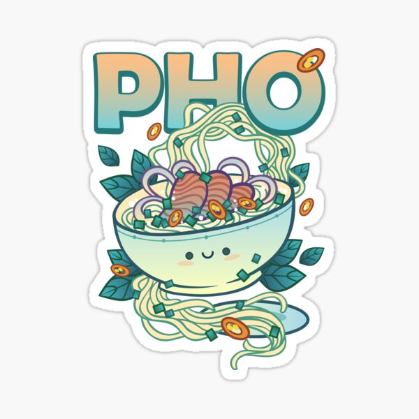 Item preview, Pho Vietnamese Noodle Soup designed and sold by binhlum.