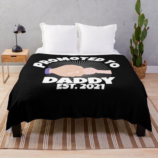 Item preview, Promoted to Daddy 2021 Soon to be Grandfather Dad Baby Gift designed and sold by HeroTee.