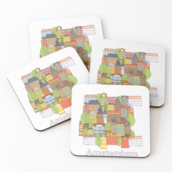 Item preview, Original Amsterdam Skyline designed and sold by TheBoldenBrand.