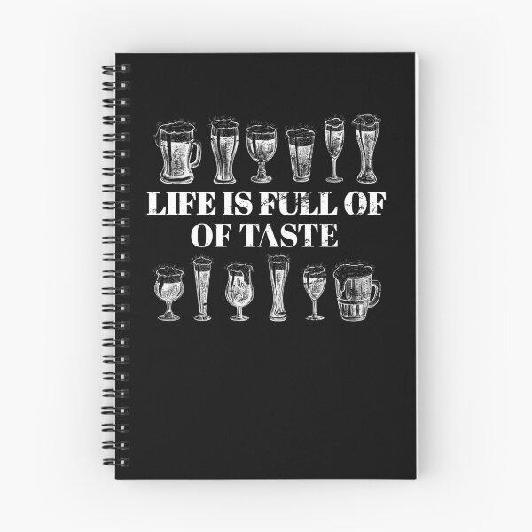 Item preview, Life is full of Taste Funny Beer Design Beer Lovers Design  designed and sold by enjoytheshirt.