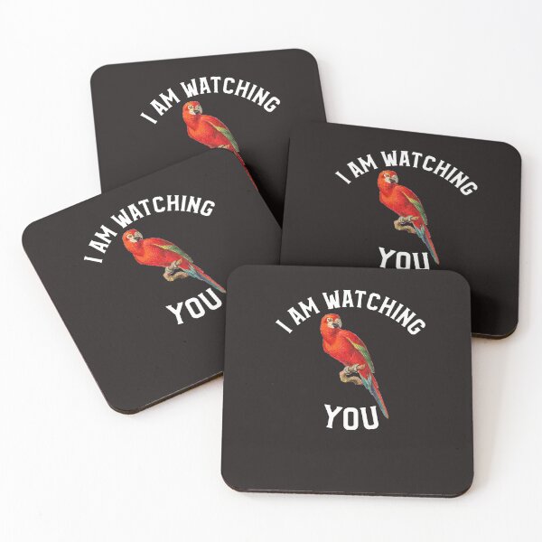 Item preview, PARROT I AM WATCHING YOU designed and sold by GILLES VAZIRI.