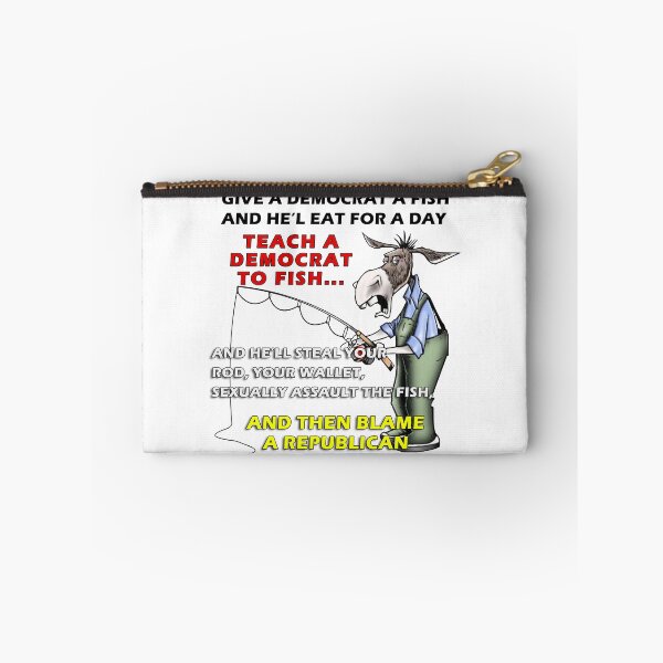 Item preview, Give A Democrat A Fish  designed and sold by NA-WEARS.