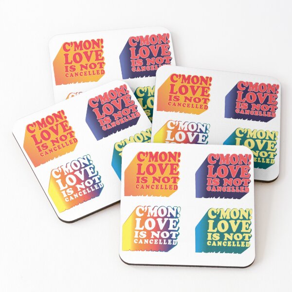 Item preview, C'mon! Love is not cancelled - Four Colors Version designed and sold by WULFLAND ARTS.