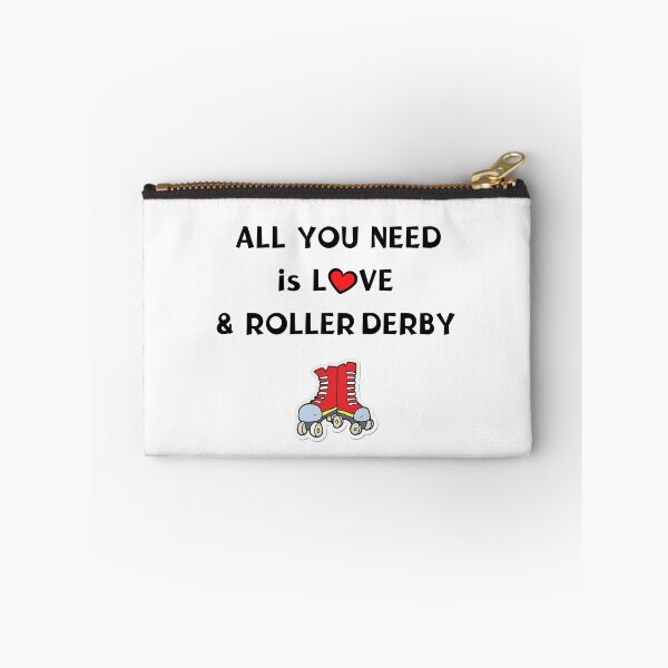 Item preview, All you need is love and roller derby designed and sold by TheGreenGoat.