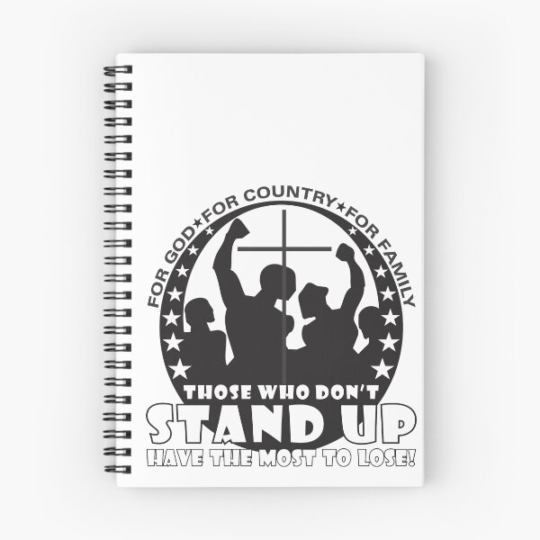 Item preview, Those Who Don't Stand Up Have The Most To Lose! - in Black designed and sold by MontanaJack.