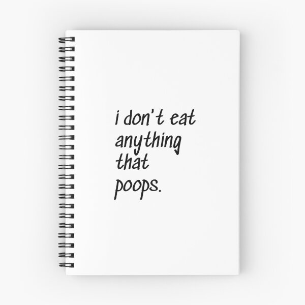 Item preview, I don’t eat anything that poops, Vegan, Funny sayings, Unisex, Gift idea designed and sold by cyhdesign.