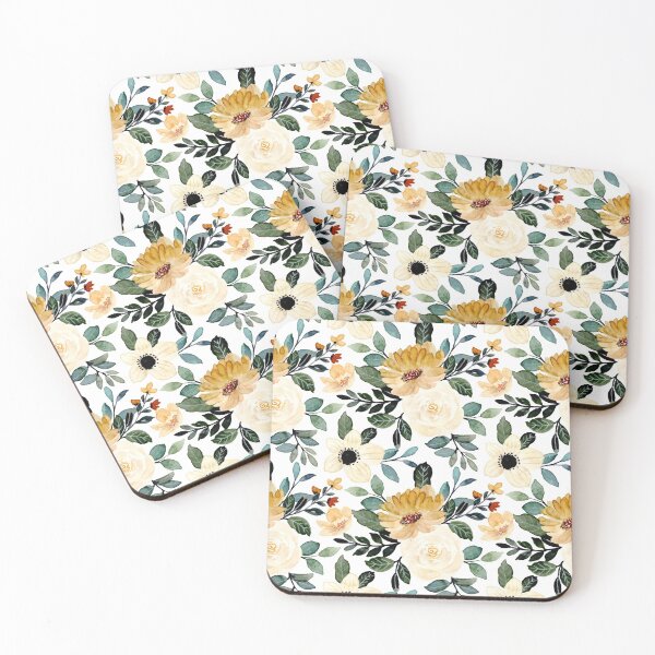 Item preview, Floral Watercolor Pattern Print Art Design designed and sold by Spot Sweet.