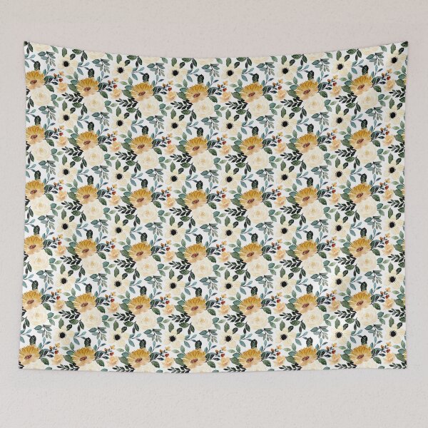 Item preview, Floral Watercolor Pattern Print Art Design designed and sold by Spot Sweet.