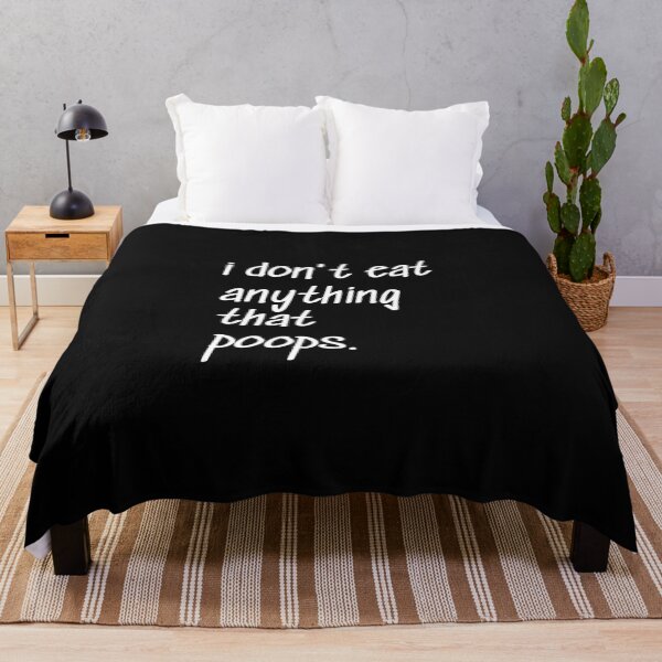 Item preview, I don’t eat anything that poops, Vegan, Funny sayings, Unisex, Gift idea designed and sold by cyhdesign.