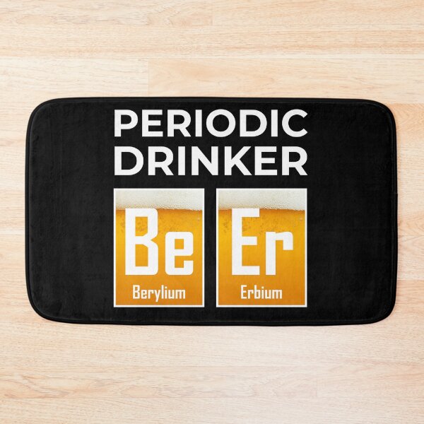 Item preview, Beer Funny Chemistry Periodic Table Science Fun designed and sold by WarmlyGreetings.