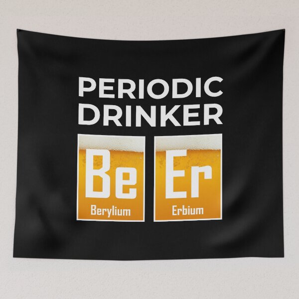 Item preview, Beer Funny Chemistry Periodic Table Science Fun designed and sold by WarmlyGreetings.