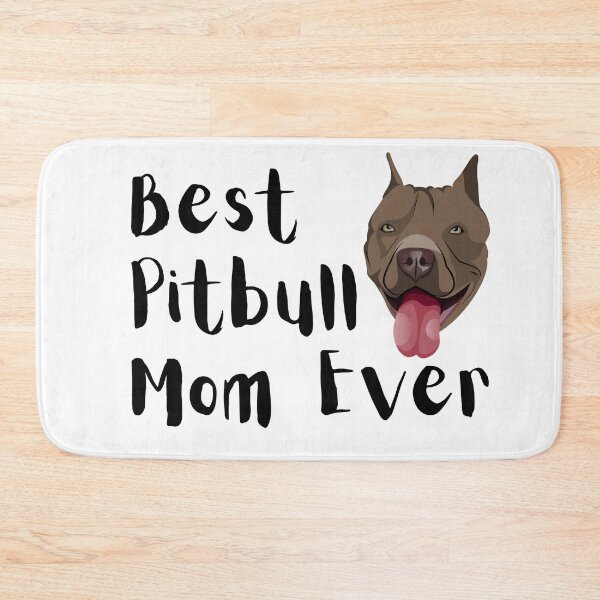 Item preview, Best Pitbull mom best dog mom ever designed and sold by OneTimeEngineer.