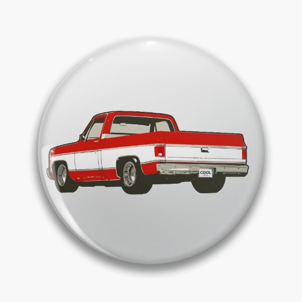 Artikelvorschau, 73-79 Red C Truck hinten entworfen und verkauft von CoolRide.