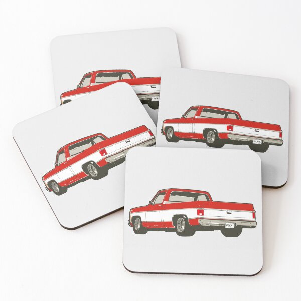 Item preview, 73-79 Red C Truck Rear designed and sold by CoolRide.