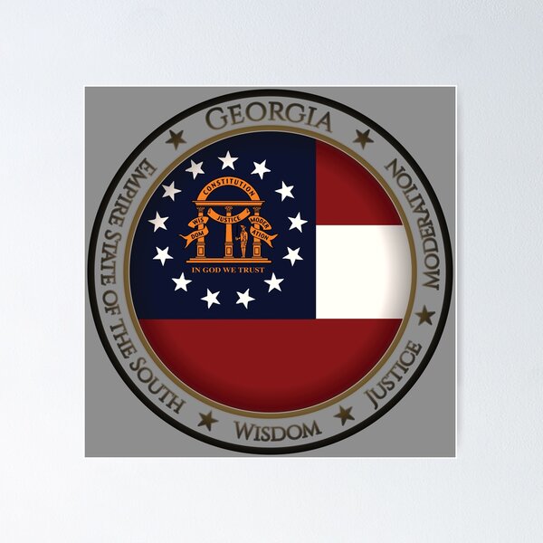 Artikelvorschau, Shade Georgia USA United States of America American State Flag G entworfen und verkauft von DragonXX.