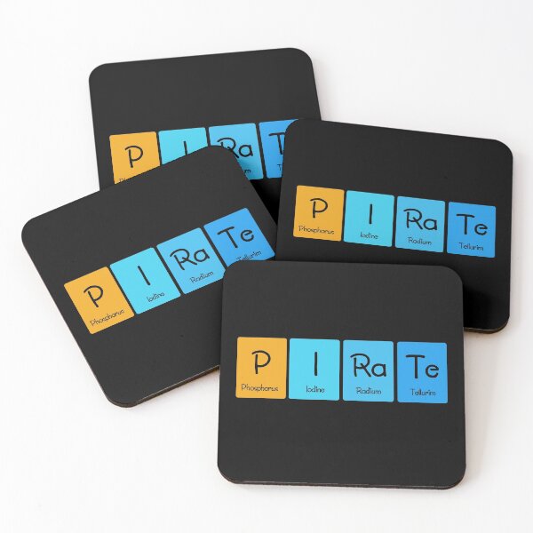 Item preview, Pirate Chemistry Periodic Table Science Pun designed and sold by WarmlyGreetings.
