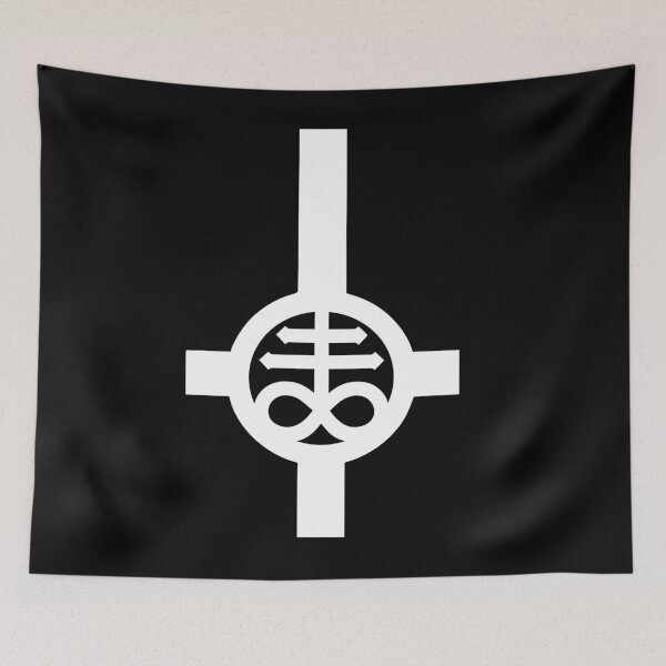 Item preview, white leviathan cross logo designed and sold by MaesterAemon.