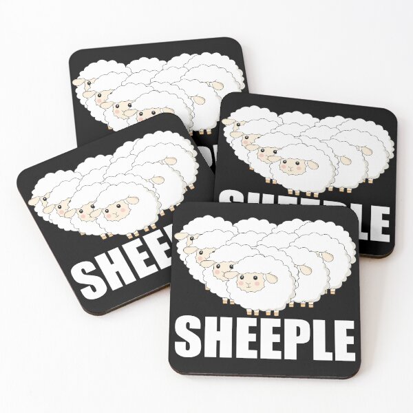 Item preview, Sheep Herd Sheeple designed and sold by TravelScientist.